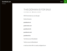 Tablet Screenshot of goodsbook.com